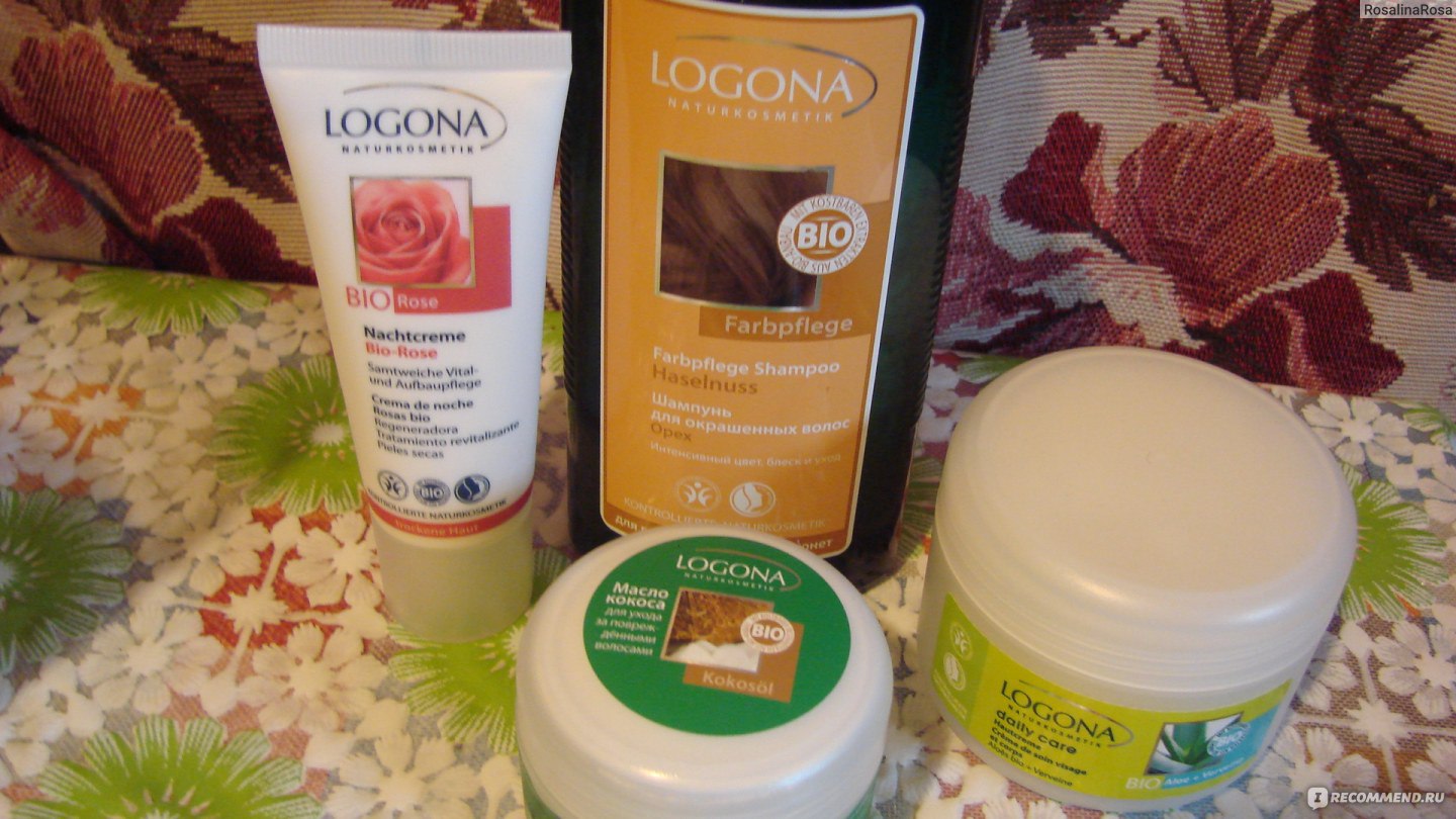 Logona масло кокоса для ухода за поврежденными волосами