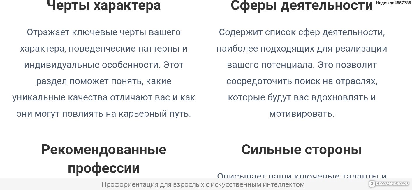 Сайт ProfHero.ru - «Я – общительная? Идеальный лидер? Ну, с этим сервис  Profhero. ru точно ошибся. Расскажу, какой была моя профориентация. С  какими моментами сайт угадал, а с какими – нет» | отзывы