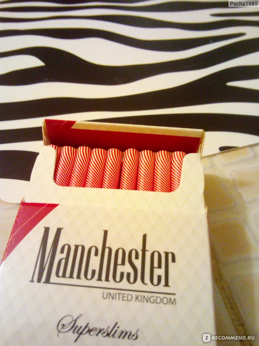 Сигареты Manchester Superslims Cherry - «Неплохие Арабские сигареты ...