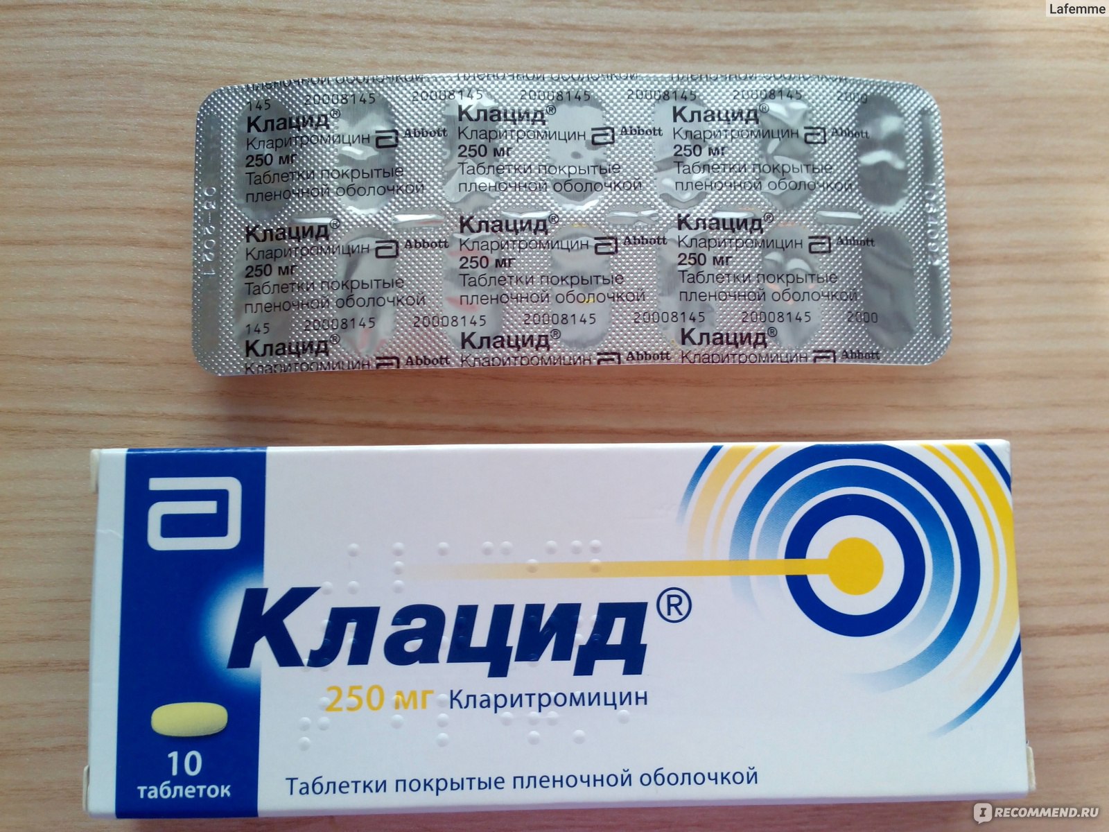 Антибиотик Клацид (без СР) - «Эффективный антибиотик для взрослых и .
