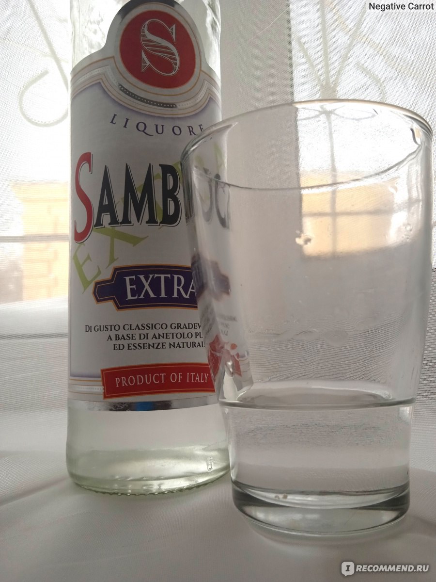 Самбука Polini Group Sambuca Extra Ликер крепкий - «S - супермен? S -  самбука! Бюджетный итальянский анисовый ликер крепостью 38 %, которые вовсе  не ощущаются. Сладенько, ароматненько и прям для девочек. Только