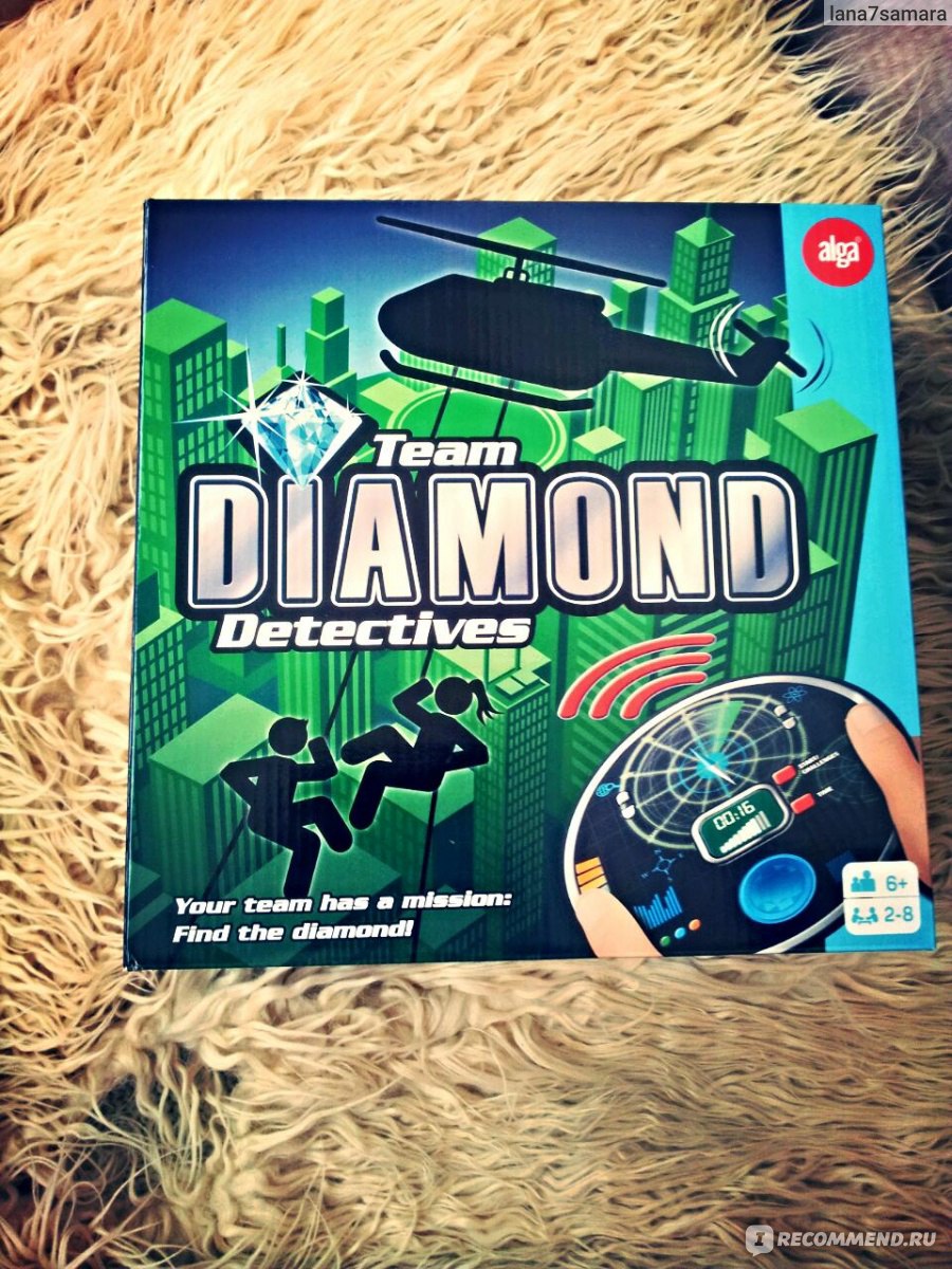 Игры для детей Alga Diamond Detectives - «Отличная игра и для взрослых и  для детей, не просто развлечение, но и наглядное пособие для родителей» |  отзывы