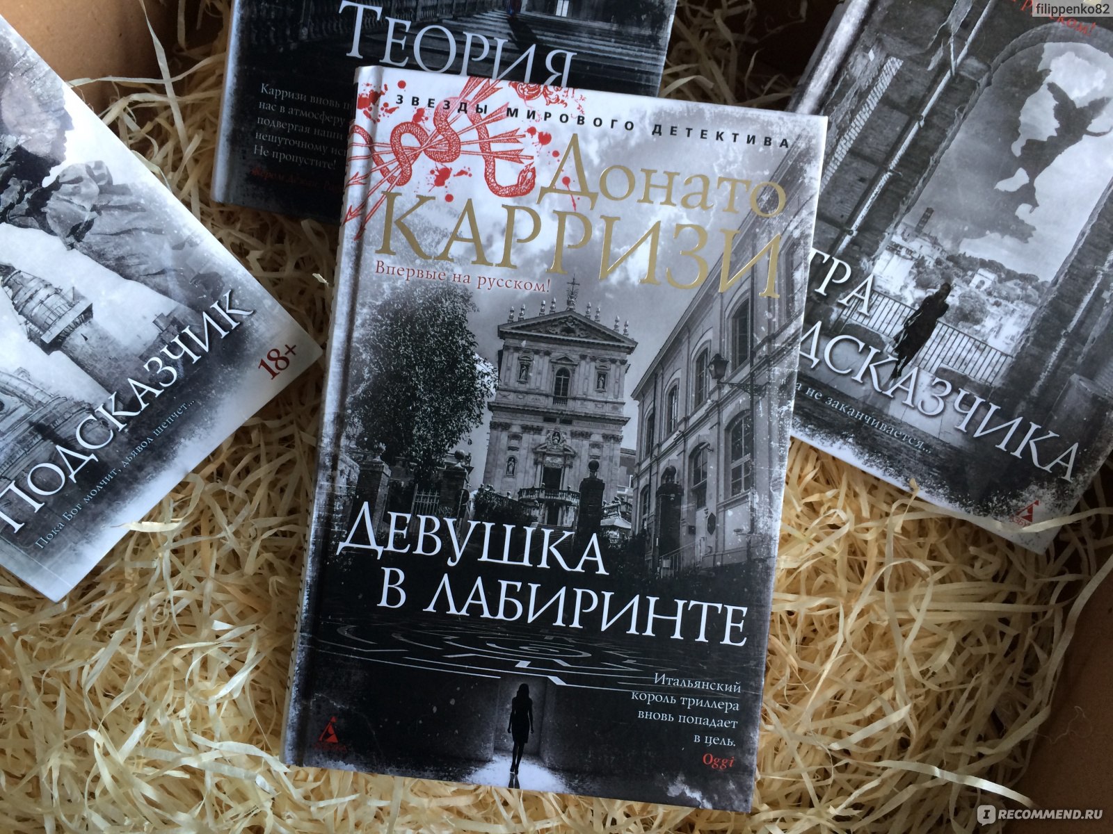 Девушка в лабиринте. Донато Карризи - «В этом романе каждый - не тот, кем  кажется. И всё не то, чем кажется.» | отзывы