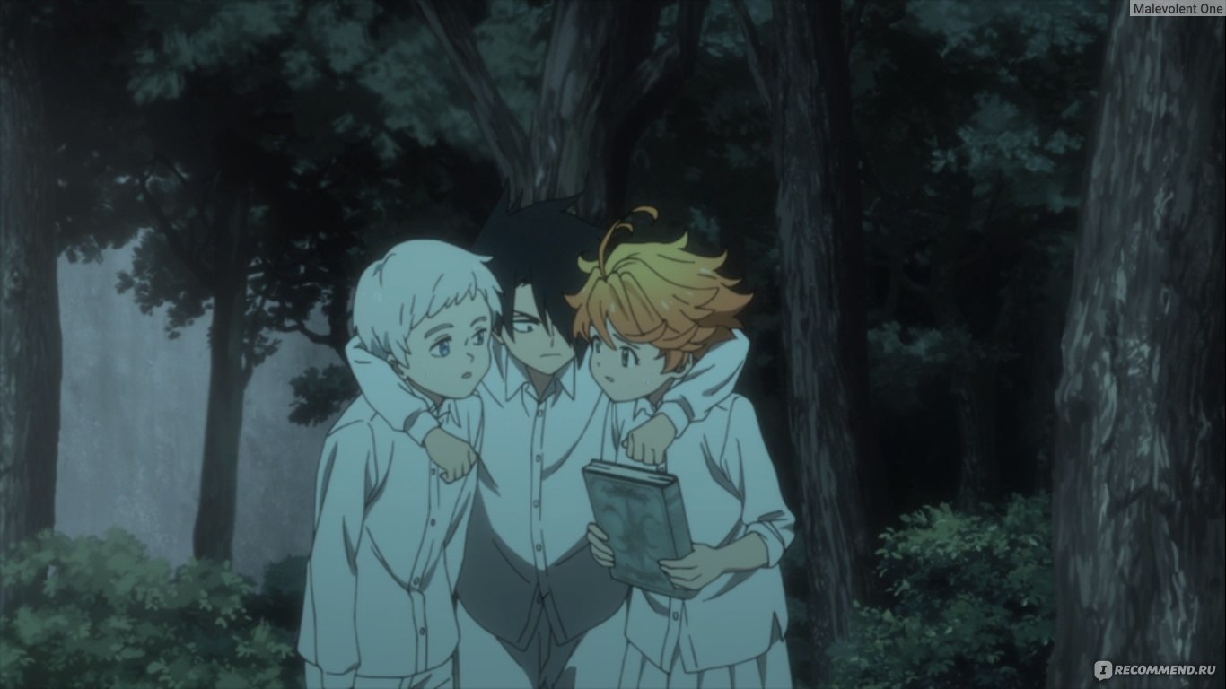 Обещанный Неверленд / The Promised Neverland / Yakusoku no Neverland -  «Детки в золотой клетке» | отзывы