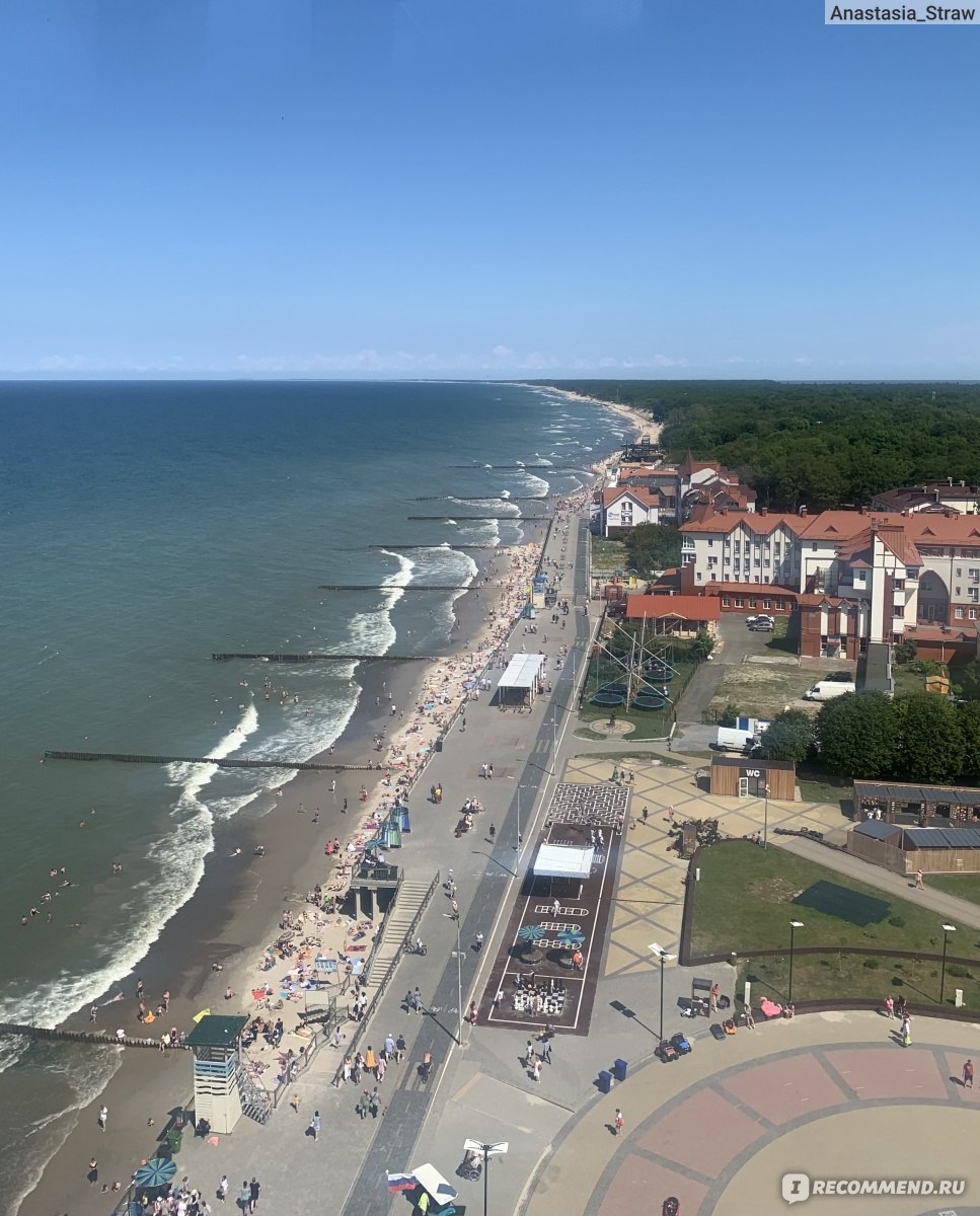 Зеленоградск фото города и пляжа калининградской области