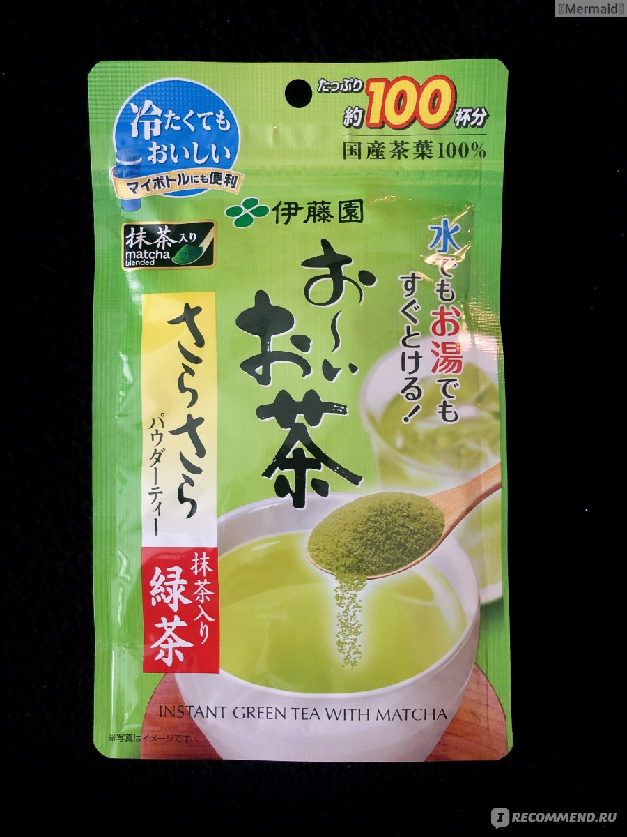 Чай зеленый с матча OI OCHA GREEN TEA WITH MATCHA, ITOEN - «Идеальный чай,  чтобы взбодриться и проснуться утром. Мои рецепты приготовления.» | отзывы