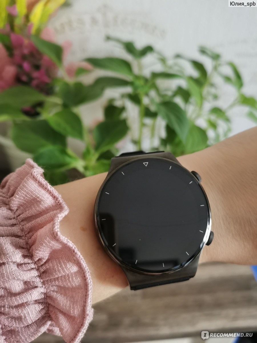 Смарт часы Huawei Watch GT 2 Pro - «Как смотрятся Huawei Watch GT 2 Pro на  руке девушки? Купила черные часы для себя и могу поделиться впечатлениями.»  | отзывы