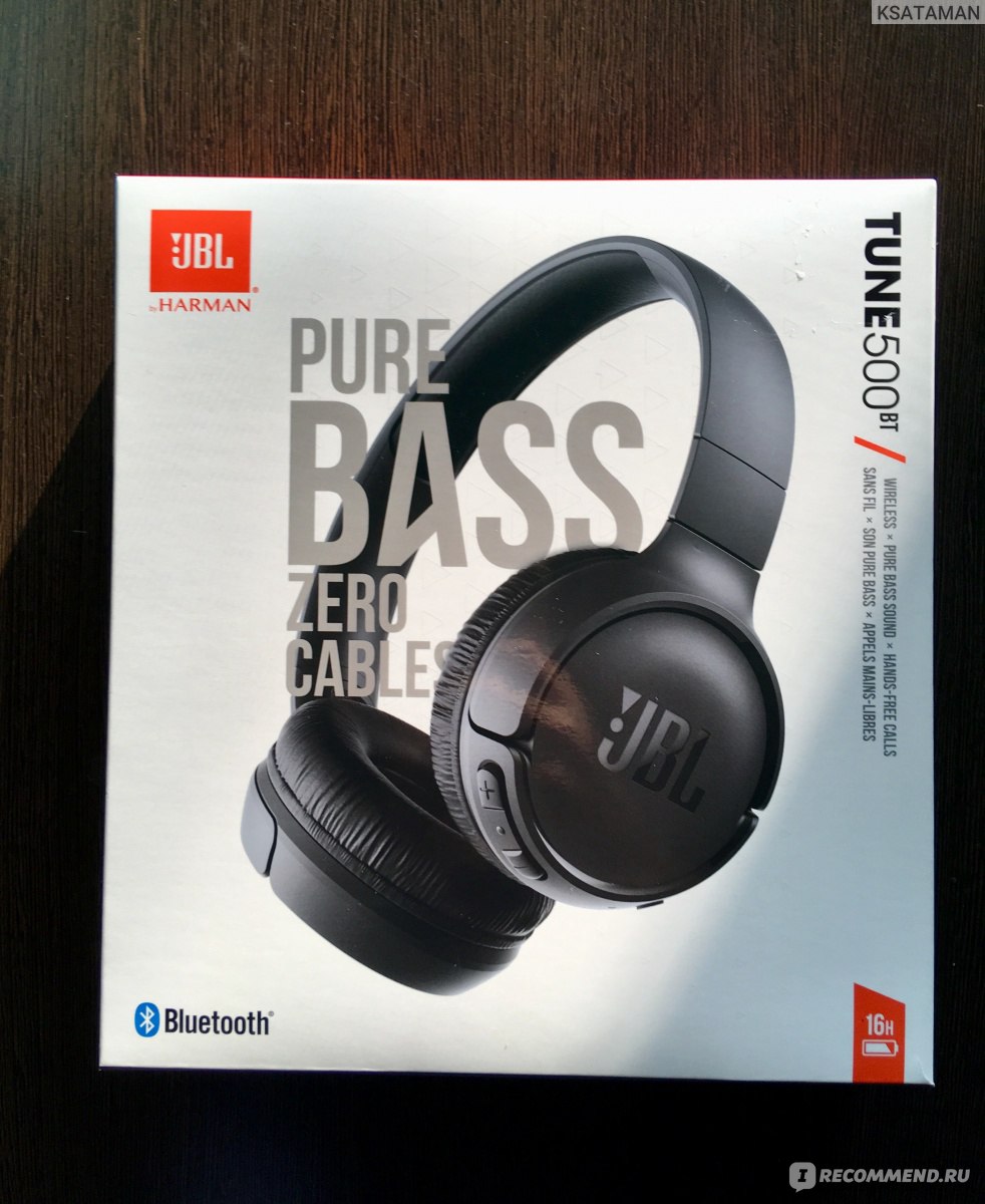 Bluetooth JBL HARMAN TUNE 500bt