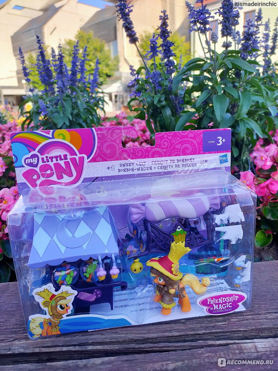 Hasbro My Little Pony Friendship Is Magic Collection (Сладкая тележка) -  «Красочный и качественный набор с пони.» | отзывы