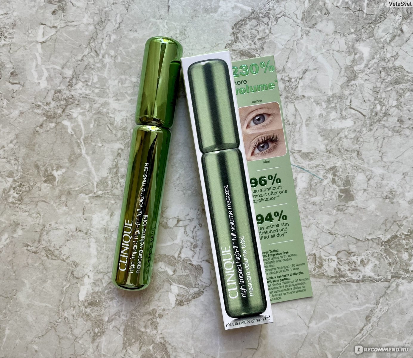 Тушь для ресниц CLINIQUE High Impact High-Fi™ Full Volume Mascara ...