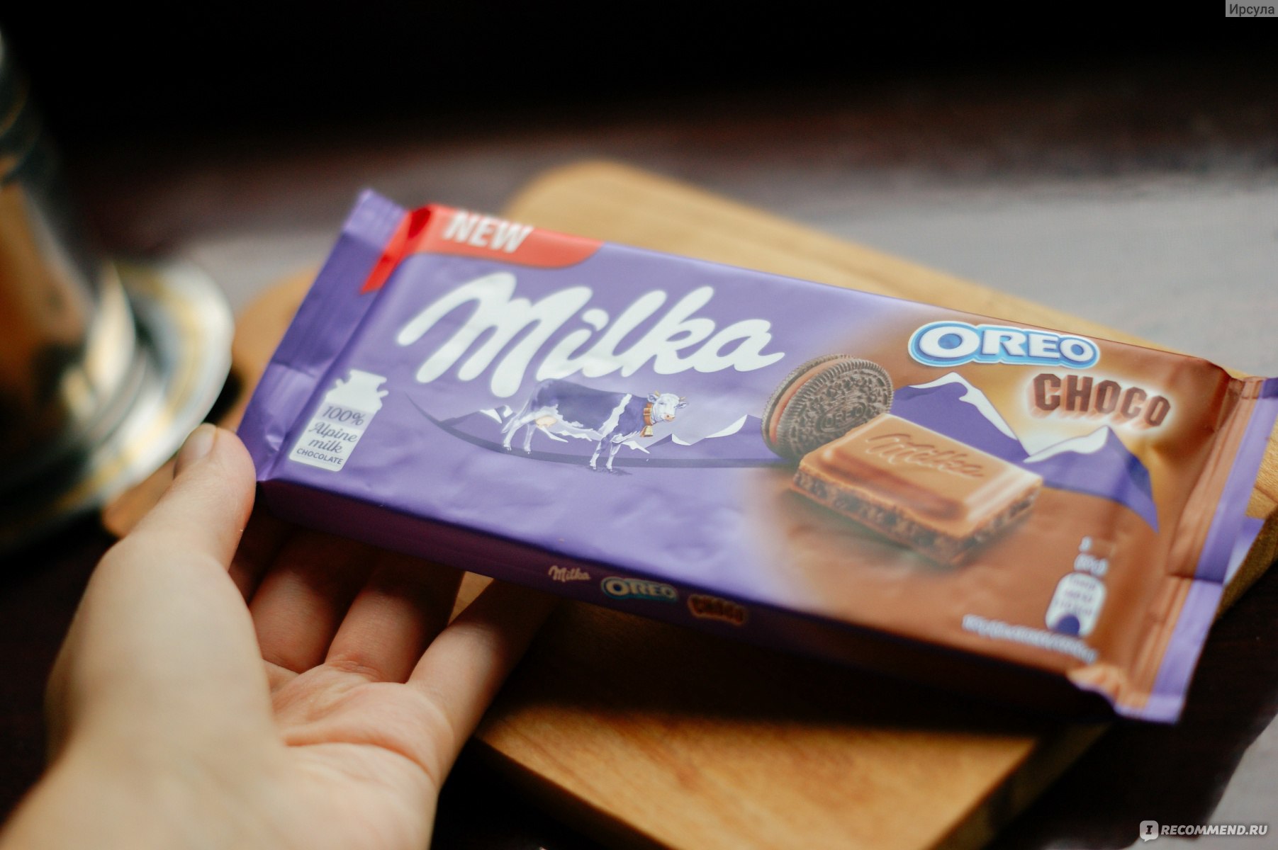 Шоколад молочный Milka & Oreo Choco - «Вкусный молочный шоколад для  любителей насыщенного вкуса какао. Понравится и поклонникам темного  шоколада!» | отзывы