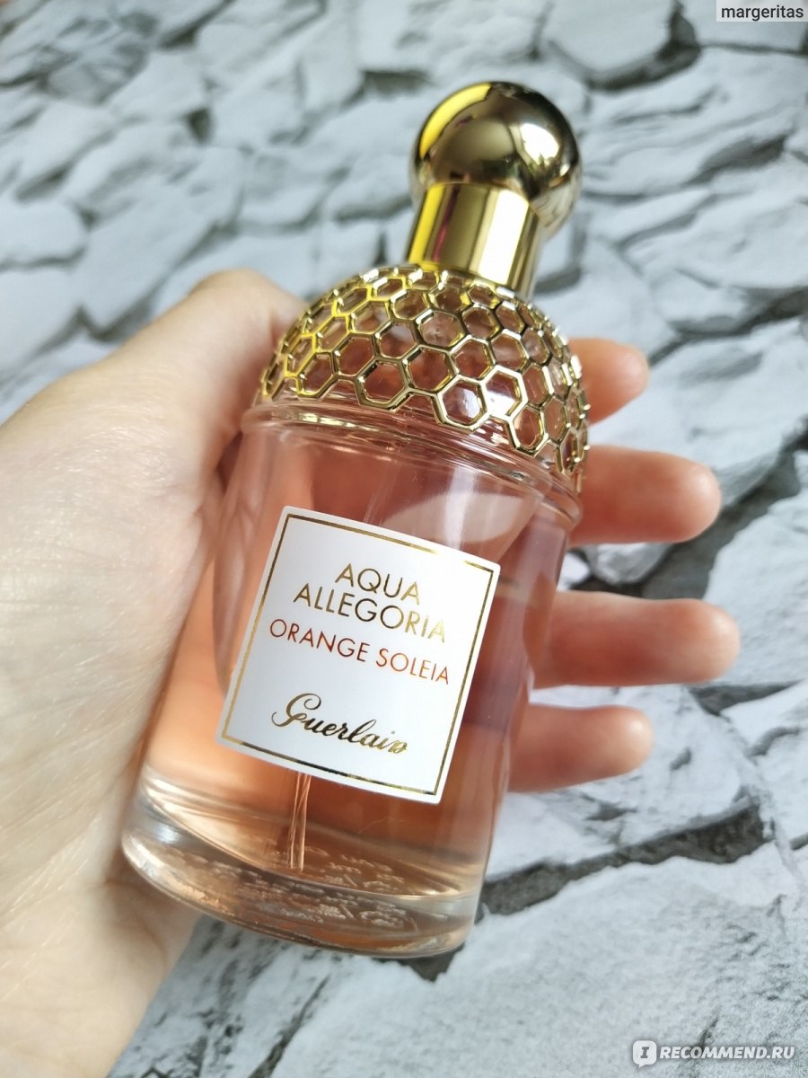 Guerlain Aqua Allegoria Orange Soleia - «Сочные горькие апельсиновые корки.  Не самый свежий из Аллегорий, но стойкий и привлекающий внимание аромат» |  отзывы