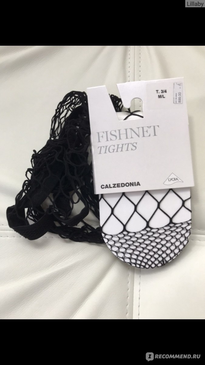 Calzedonia FISHNET - Tights - black 