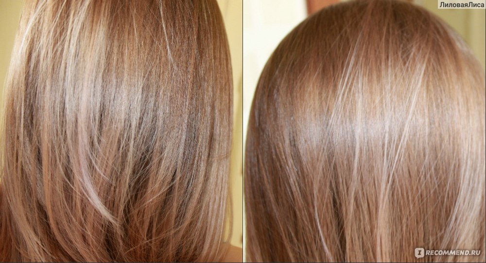 Цвет капучино на волосах фото до и после