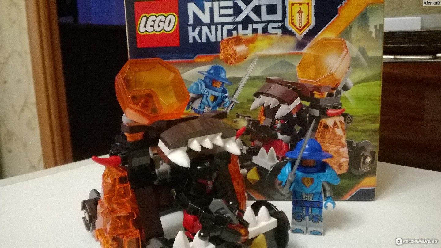 Lego Nexo Knights - 70311 Chaos CatapultКатапульта Хаоса - «Качественная  игрушка с необычными персонажами!» | отзывы