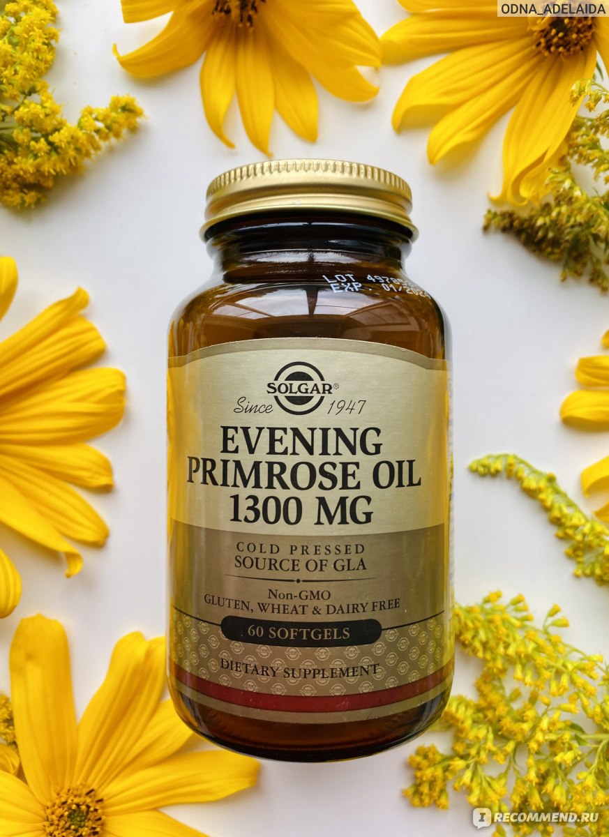 Solgar evening primrose oil отзывы