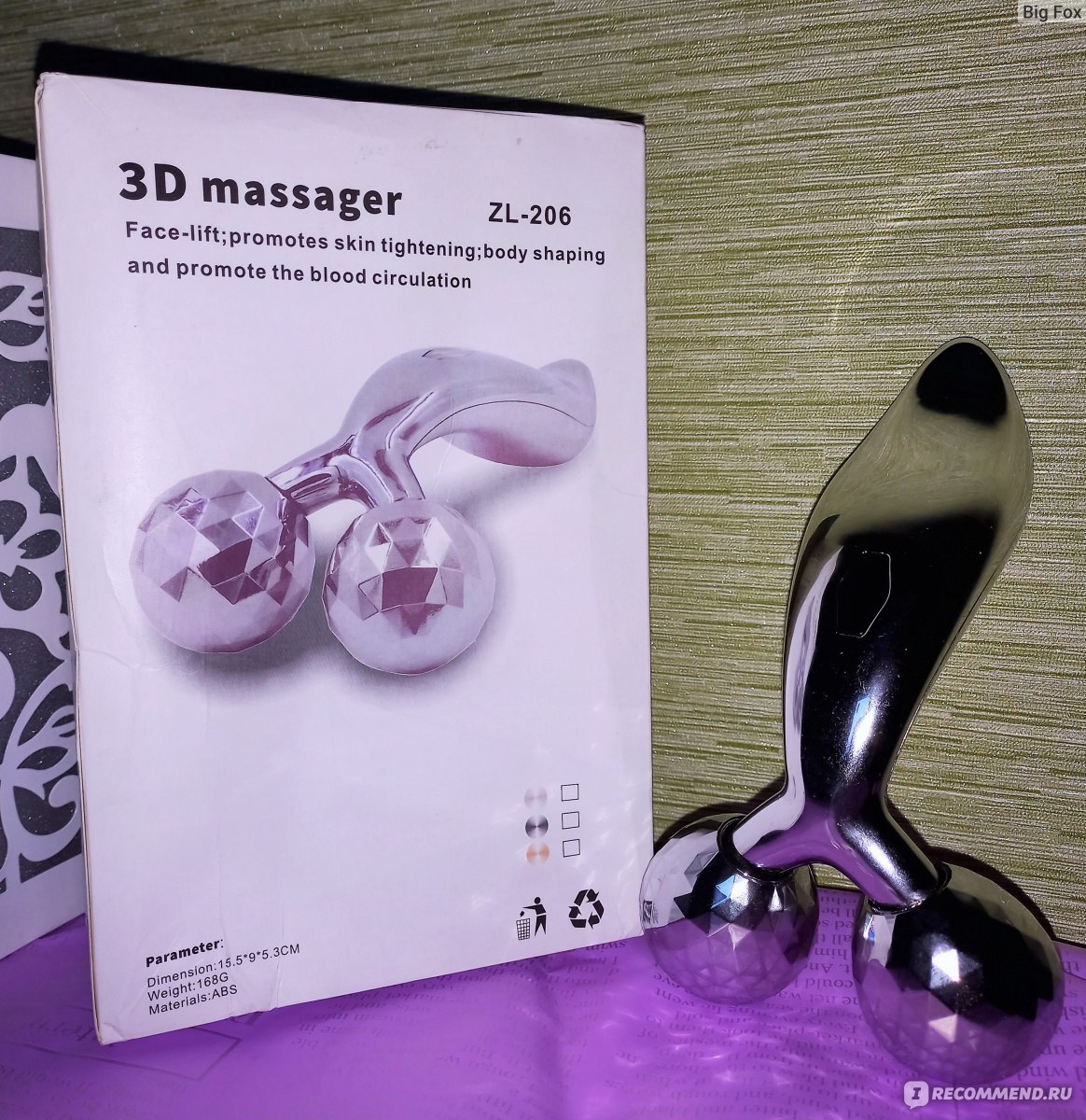 Массажер для тела Aliexpress 3D Face Care Facial Massage Relaxation Tools Roller Massager Slim 360 Degree Rotation Face Facial Wrinkle Remover фото