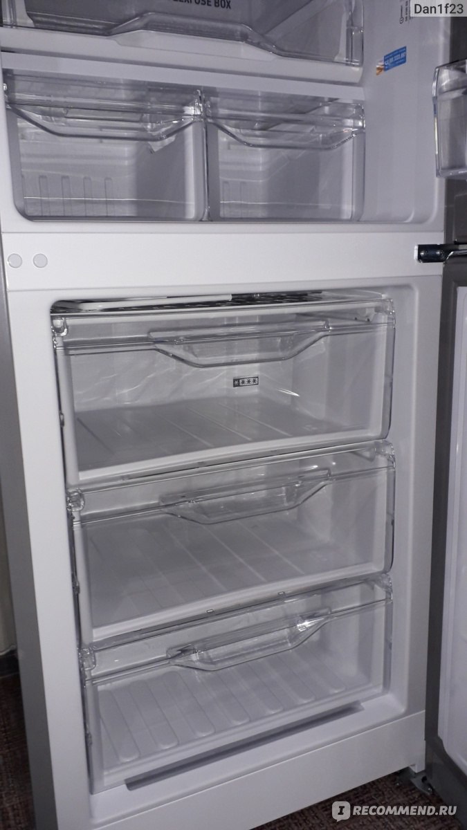 Двухкамерный холодильник Indesit DS 4180 SB - «Маленькая верхняя полка ...