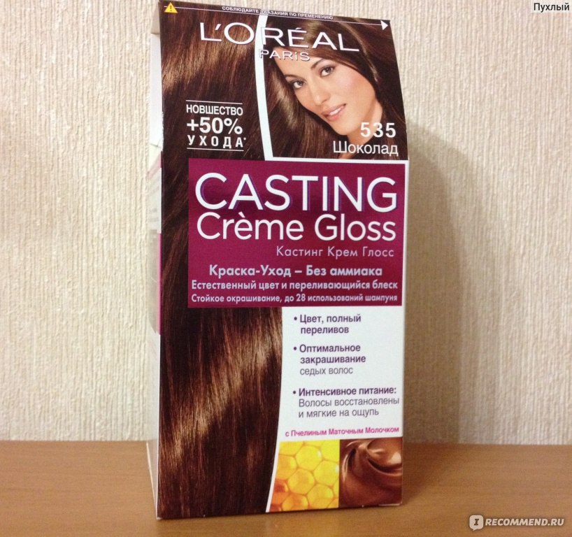 L'oreal paris краска для волос casting creme gloss оттенок 8034 медовая нуга