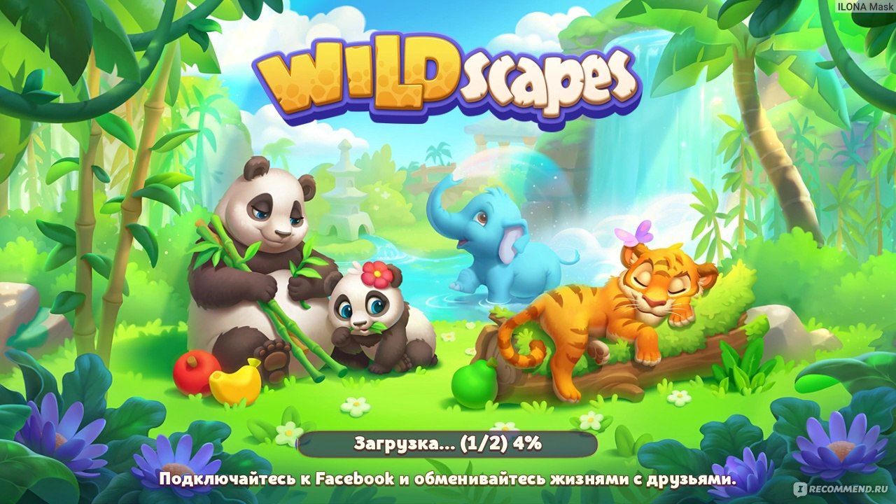 Игра Wildscapes от команды Playrix - «Хорошая новая игра, милые зверята♥️»  | отзывы