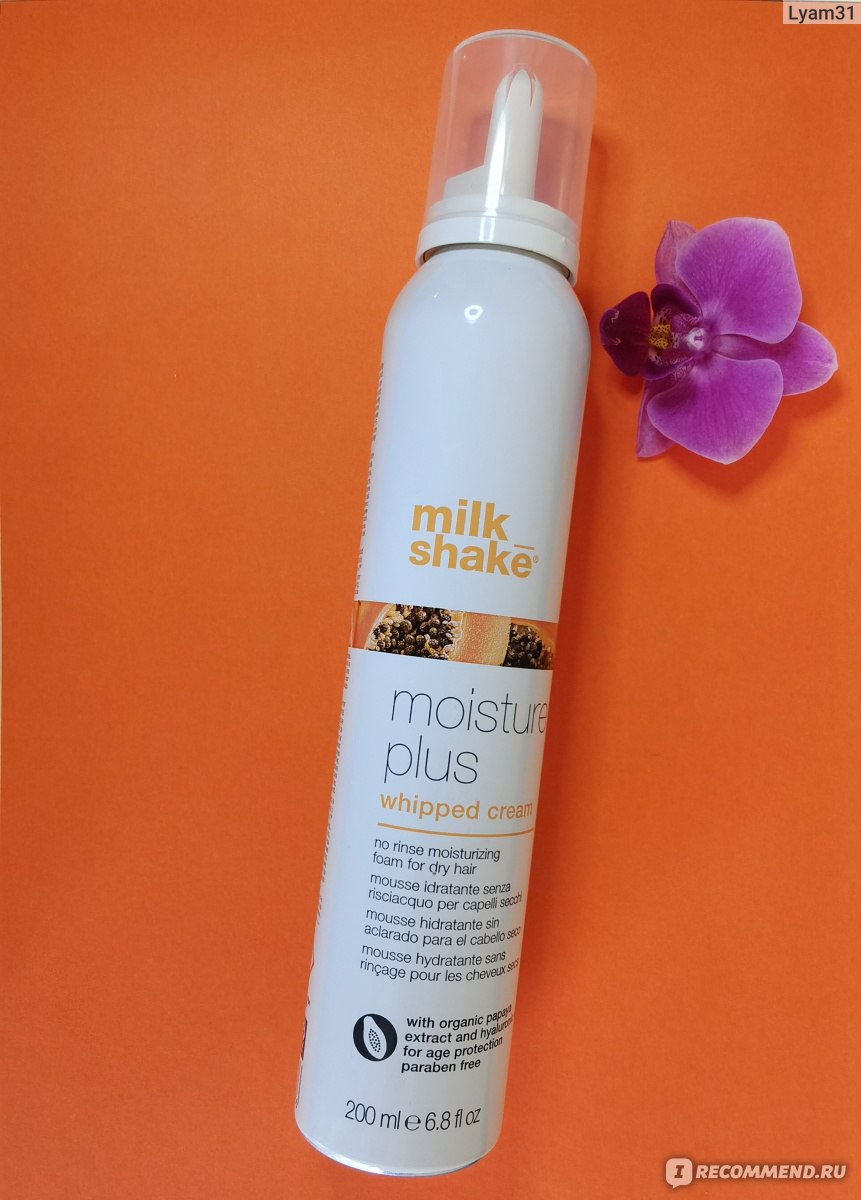 Сливки для волос MilkShake Moisture plus - «Пенка для волос MilkShake ...