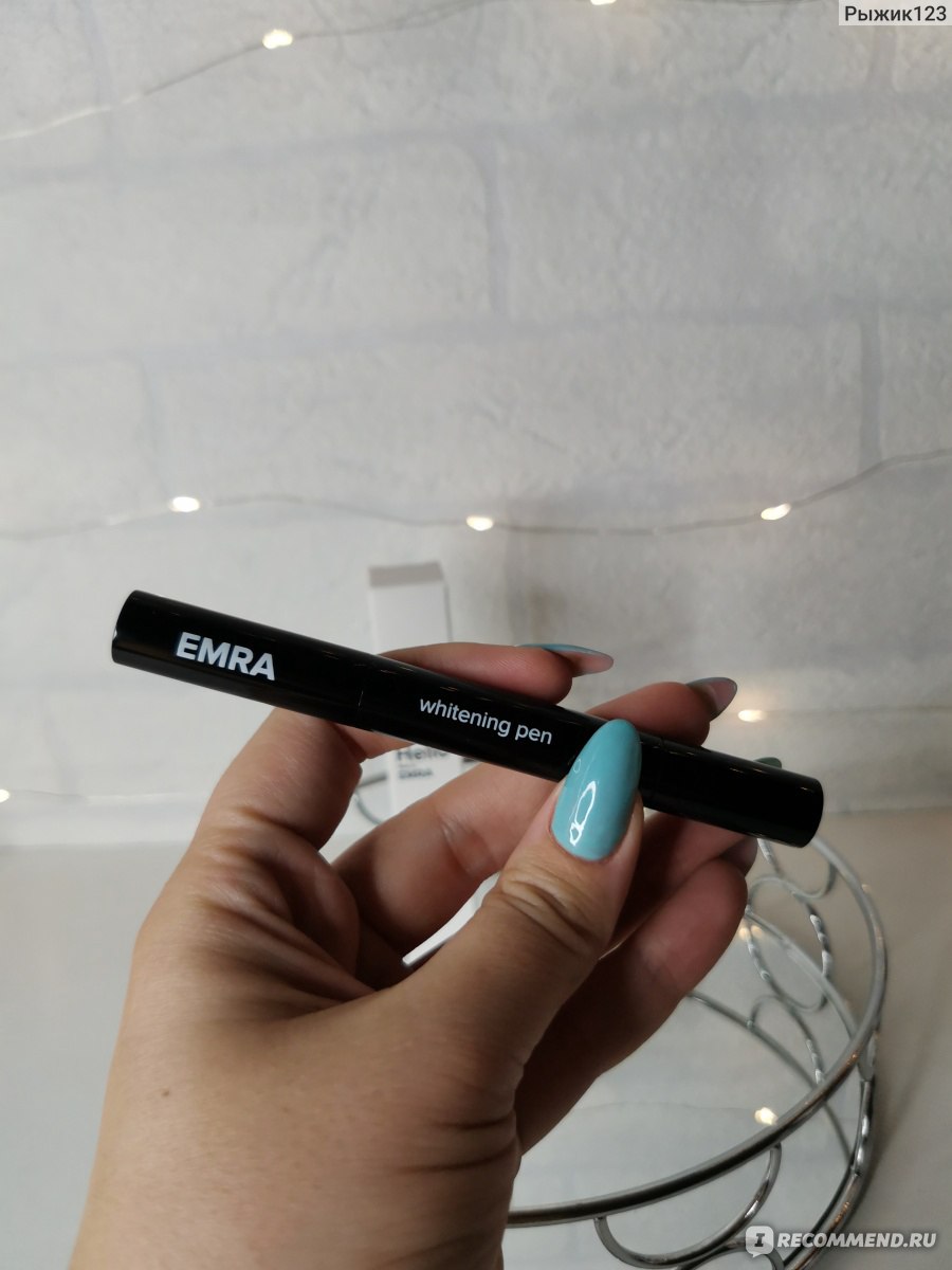 Карандаш для отбеливания зубов EMRA WHITENING PEN