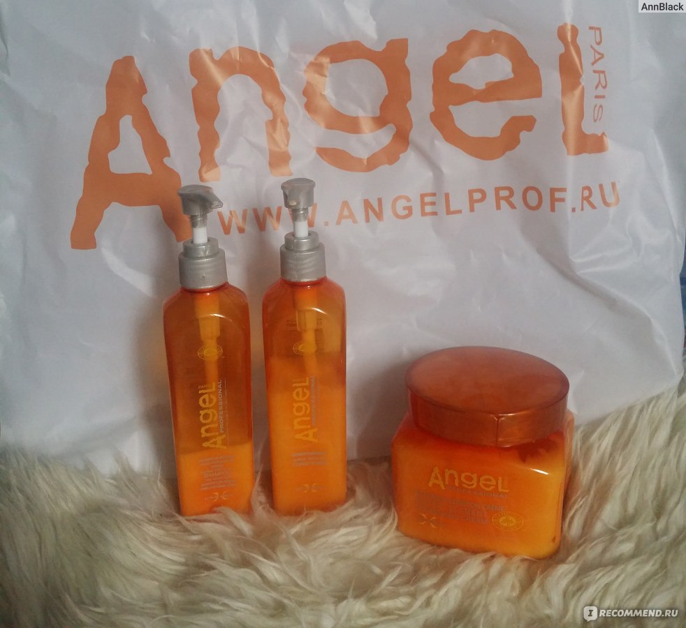 Кондиционер для волос angel professional marine depth spa conditioner