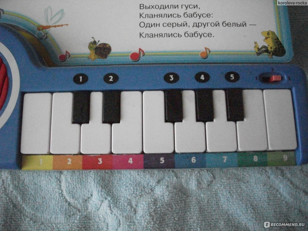 Веселый гусь пианино