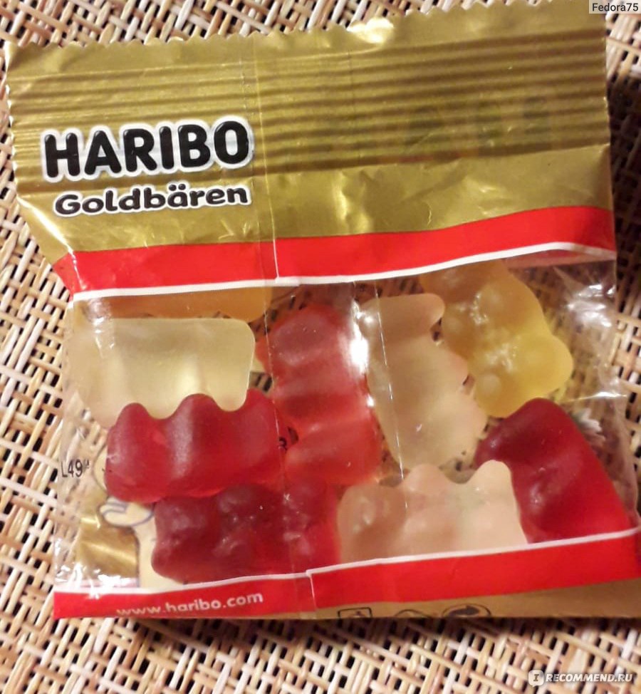 Мармелад HARIBO Золотой мишка - «Мармелад, который так любят дети» | отзывы