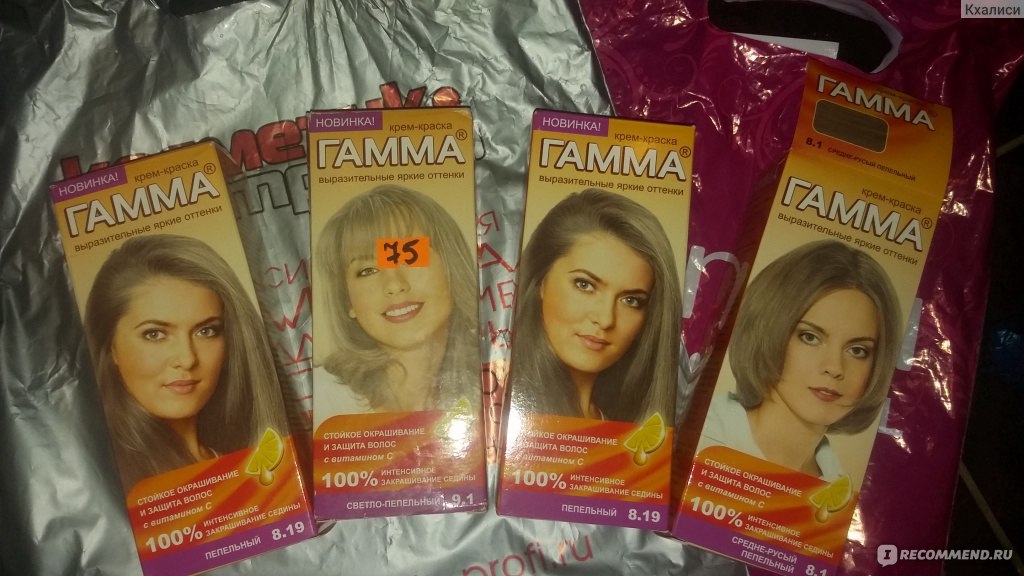 Краска для волос гамма в украине