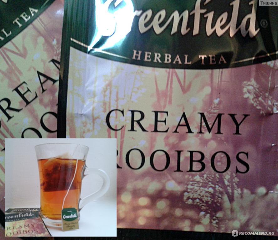 Чай Гринфилд (Greenfield) Creamy Rooibos - «Удивительная и необычная ...