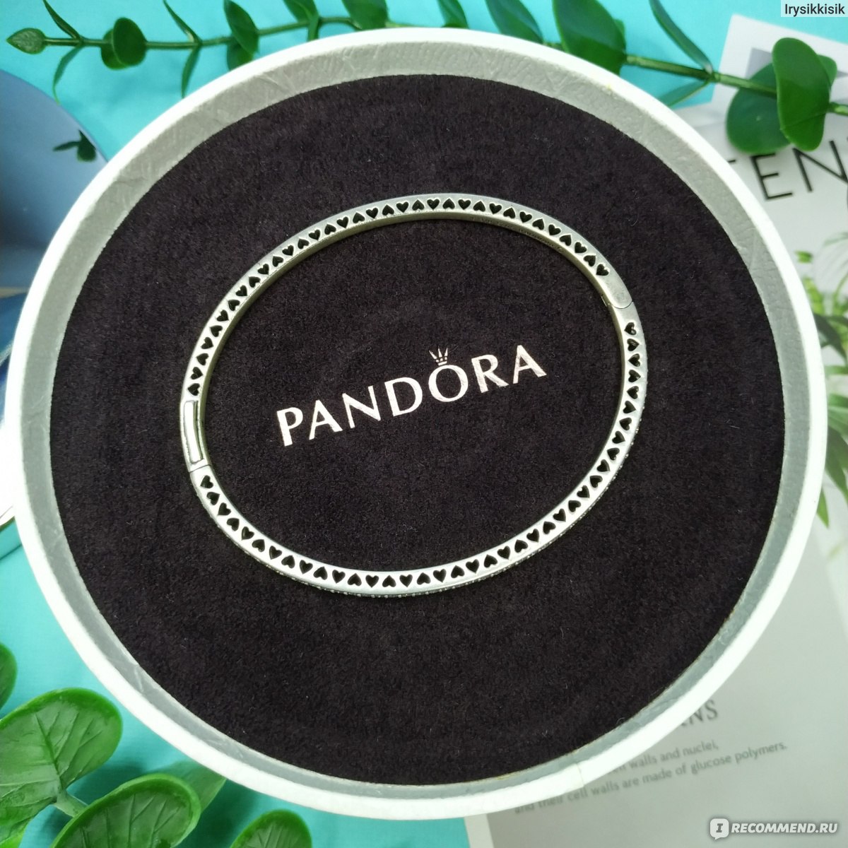 Серебряный браслет Pandora Бэнгл 590537EN66 - «Бэнгл от Pandora: Двойной  браслет из серебра с цирконами и эмалью цвета лаванды • Покажу браслет  спустя 4 года активной носки ⤵️» | отзывы