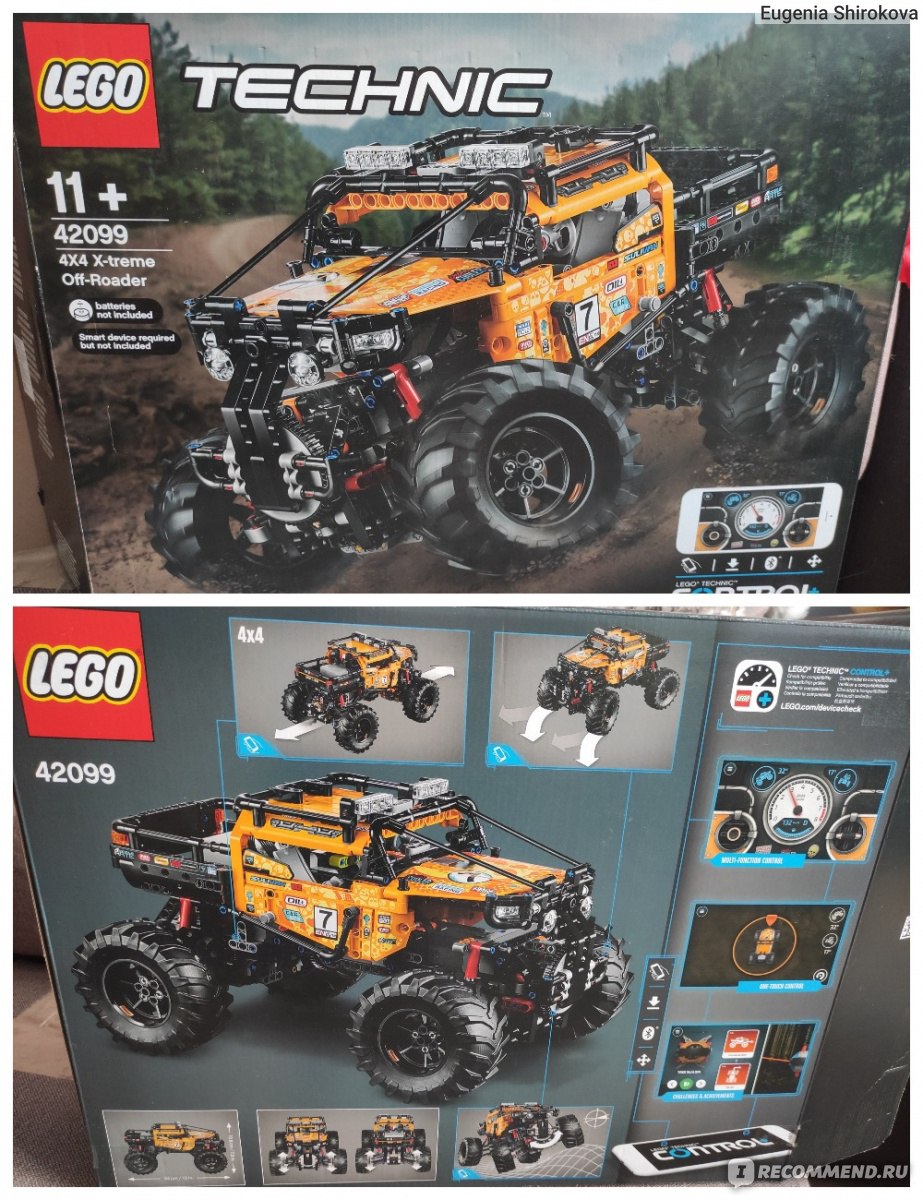 Lego Technic конструктор Экстремальный внедорожник арт.42099 - «Что  подарить взрослому мальчику на 26 лет? 🎂🎈Конечно машинку и побольше! 🎁 А  ещё лучше, чтобы она была управляемой 🚗💨» | отзывы