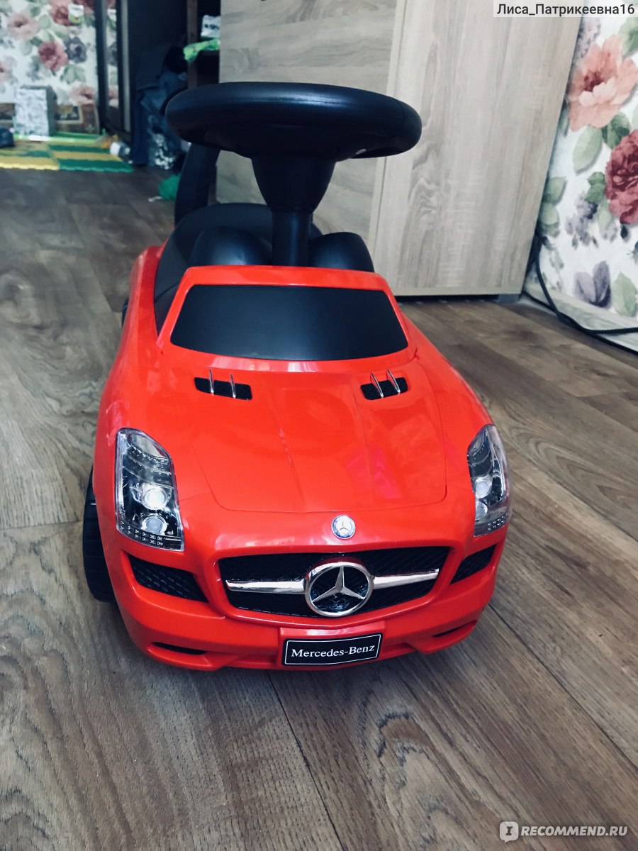 Машинка- толокар Kari kids mercedes-benz - «Mercedes Benz для маленького  шумахера. Что подарить ребёнку на 1 год?» | отзывы