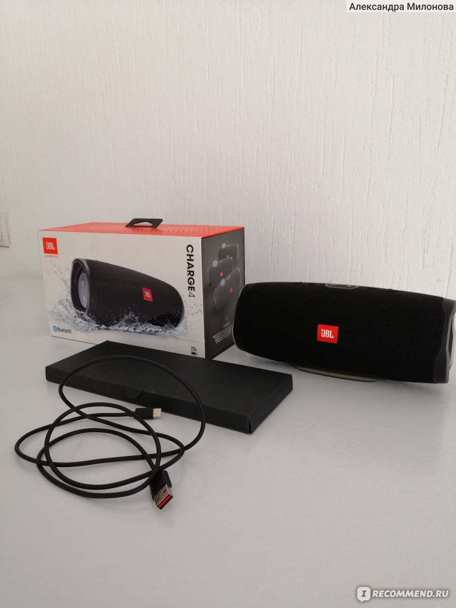 Портативная колонка JBL Charge 4 - «Главные плюсы и минусы колонки JBL  Charge 4» | отзывы