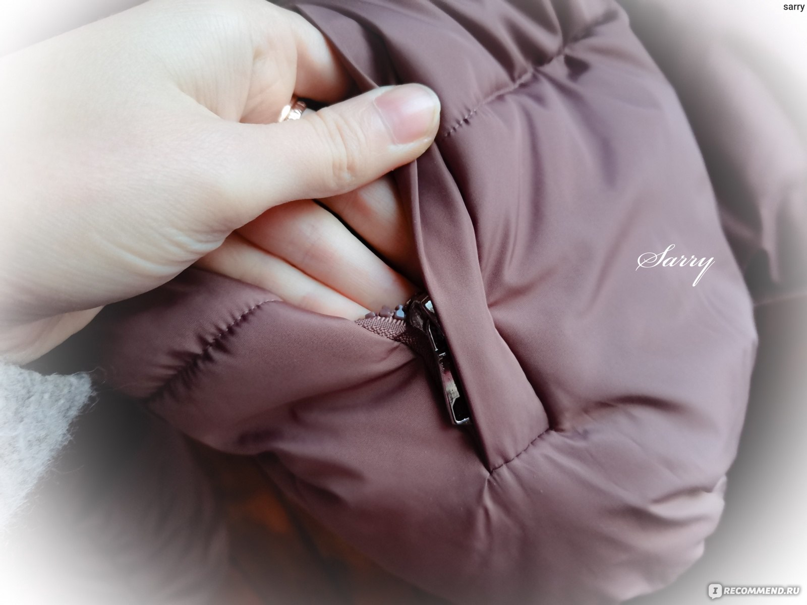 Зимняя женская куртка YOURBRANDS Артикул: Глория/Коричневая фото