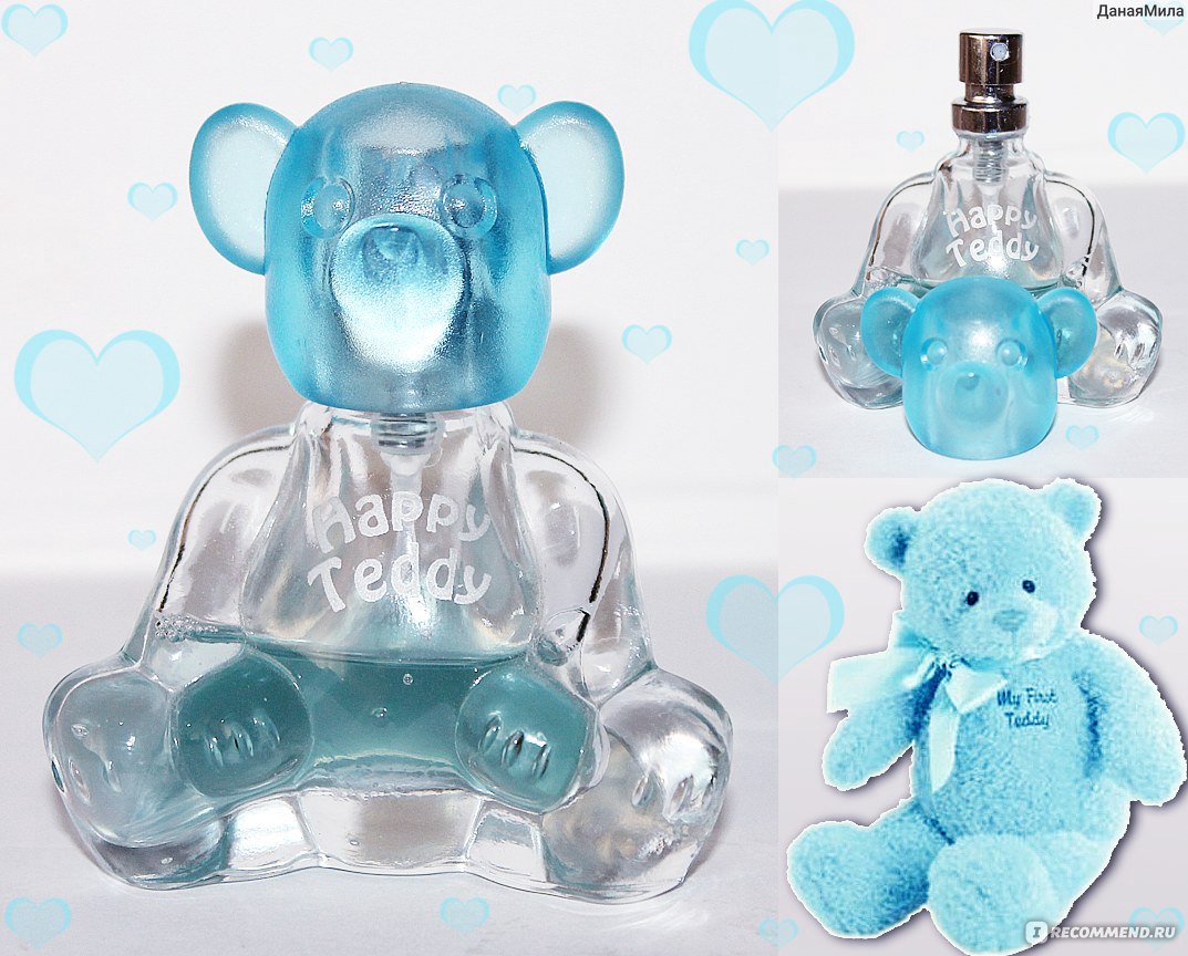 Детская душистая вода Парфюм Стиль Happy Teddy (Хэппи Тедди) - «Голубой  Мишка с запахом из детства!» | отзывы