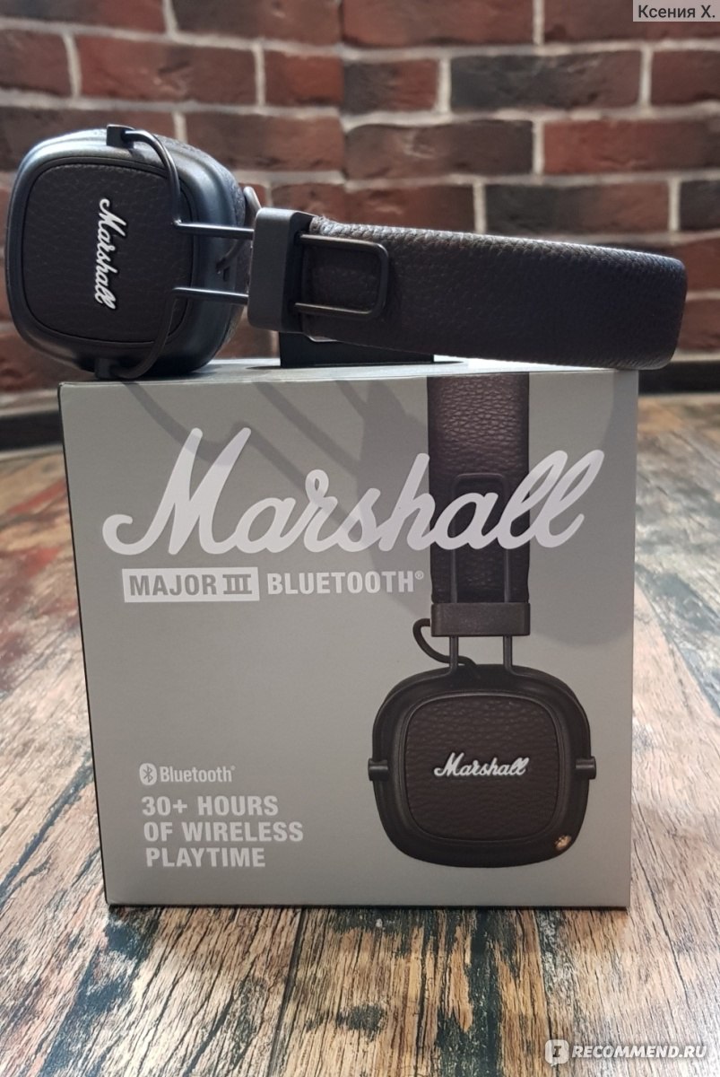 Беспроводные наушники Marshall Major III Bluetooth - «Наушники Marshall -  заслуженная любовь пользователей! Высочайшее качество и функционал!» |  отзывы