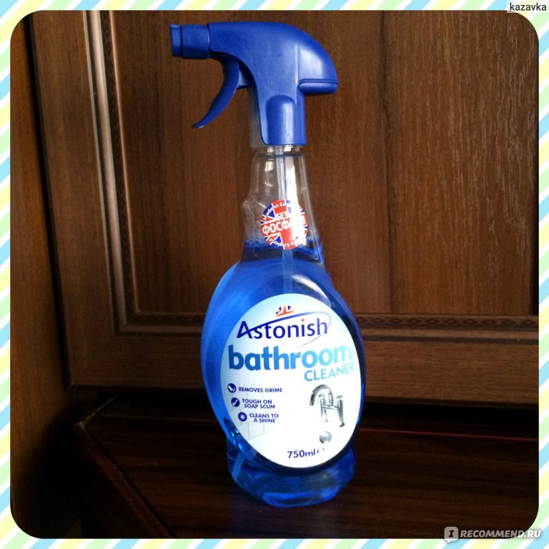 Средство для очистки ванной комнаты Astonish Bathroom Cleaner фото