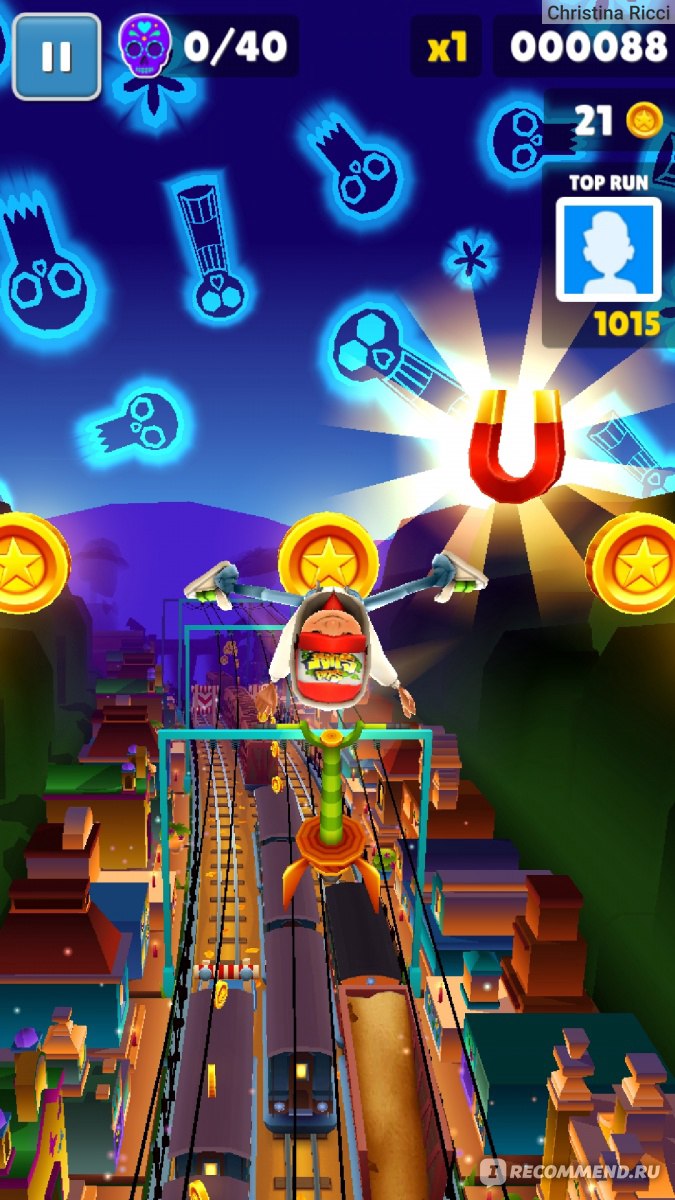 Subway Surfers - «Игра, которая затягивает! Для любителей побегать с  препятствиями, полетать и попутно выполнить множество заданий.» | отзывы