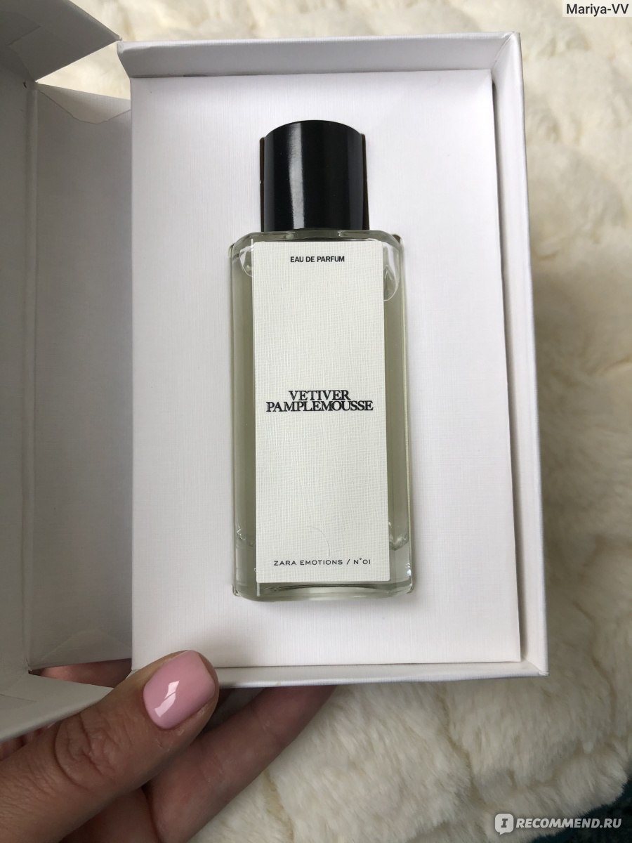 Zara Vetiver Pamplemousse - «Освежающий цитрусовый аромат» | отзывы