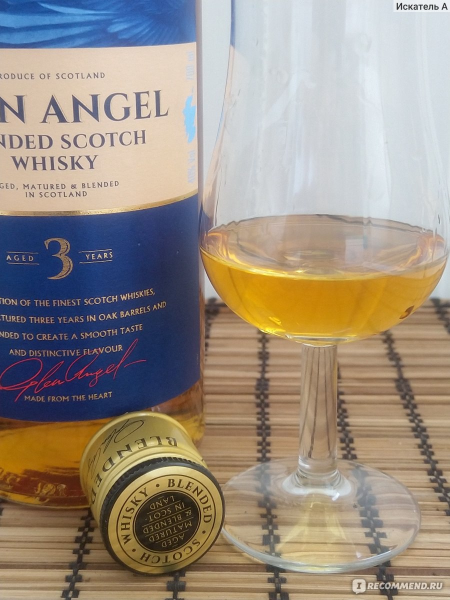 Шотландский виски Glen Angel Купажированный 3 года фото