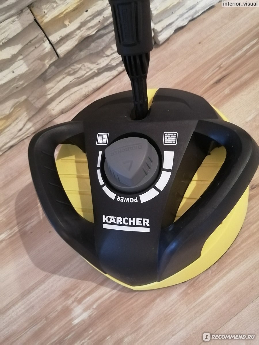 Аксессуары Karcher Приспособление для очистки поверхностей T-Racer T350 -  «Все прекрасно, но покупать бы не стала.» | отзывы