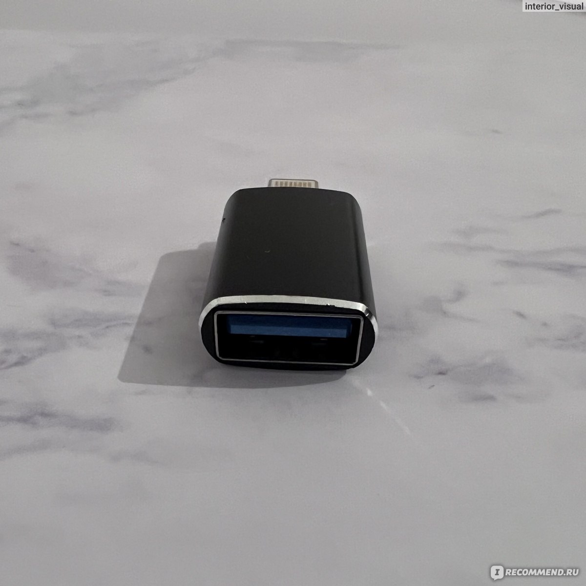 Переходник ISA Адаптер USB 3.0 на Lightning для Apple iPhone, OTG переходник  для флешек, USB переходник для Apple iPhone, iPad, iPod, чёрный металлик - « Переходник ISA-это настоящая находка для владельцев iPhone 😊