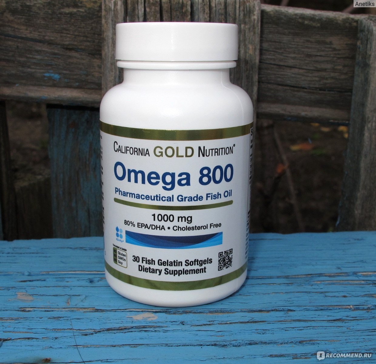 California Gold Nutrition, Омега 800