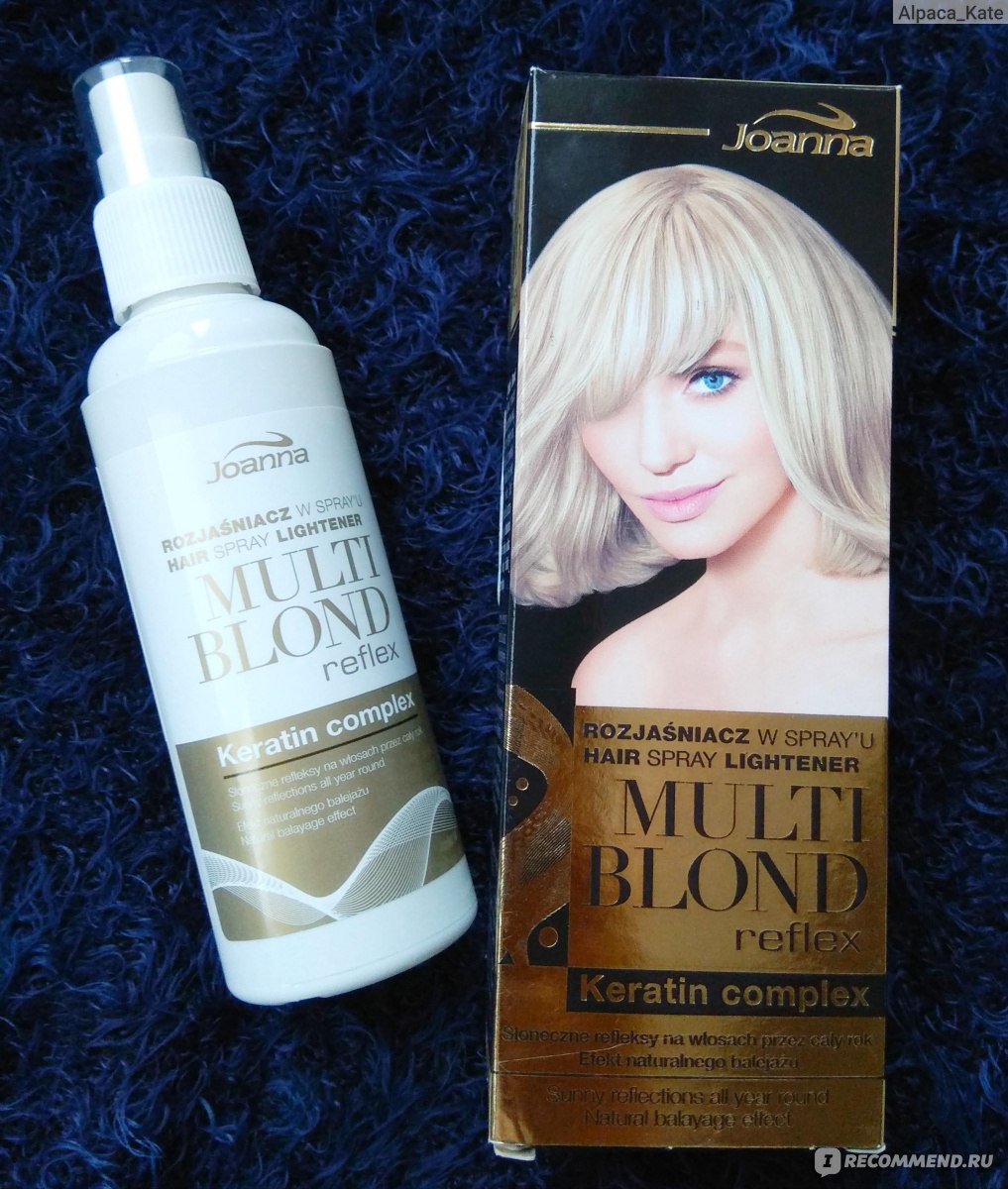 Краска для волос joanna multi cream осветлитель 5-6 тонов 105 мл