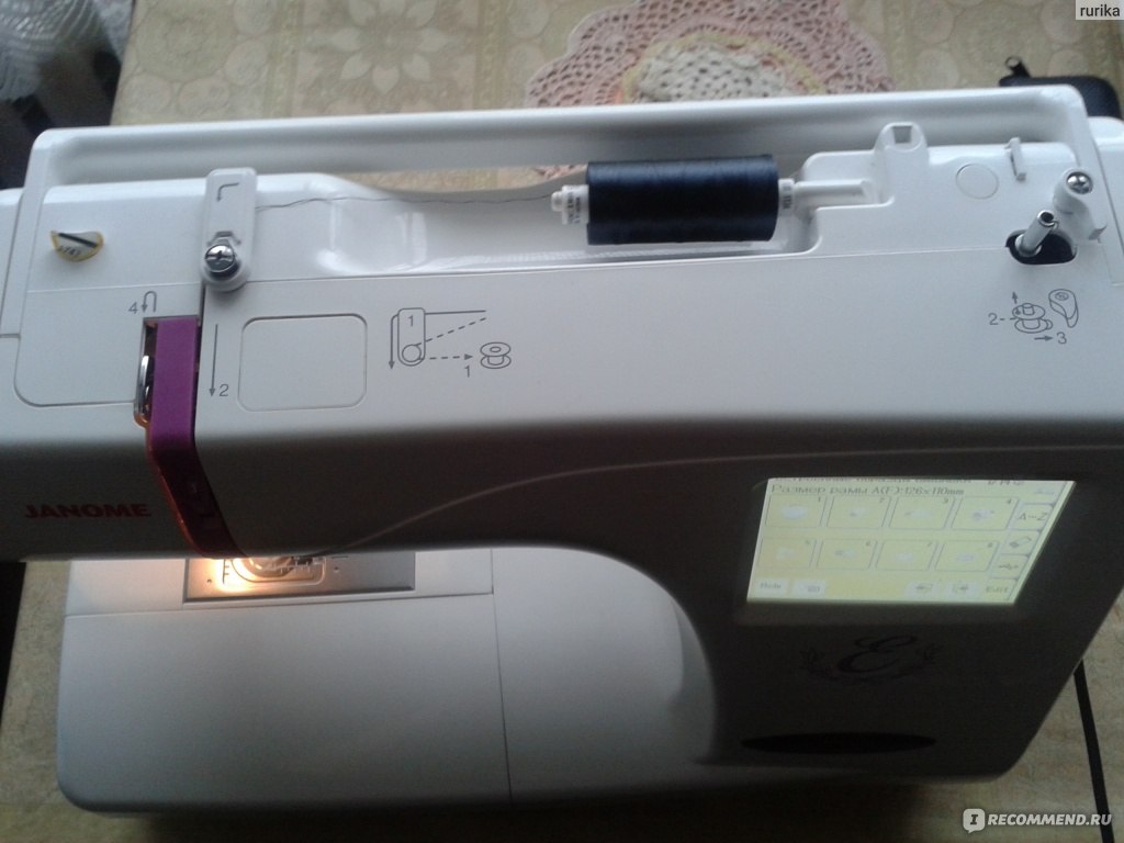 Швейная машина Janome Memory Craft 350e - «Janome Memory Craft 350e + ФОТО»  | отзывы