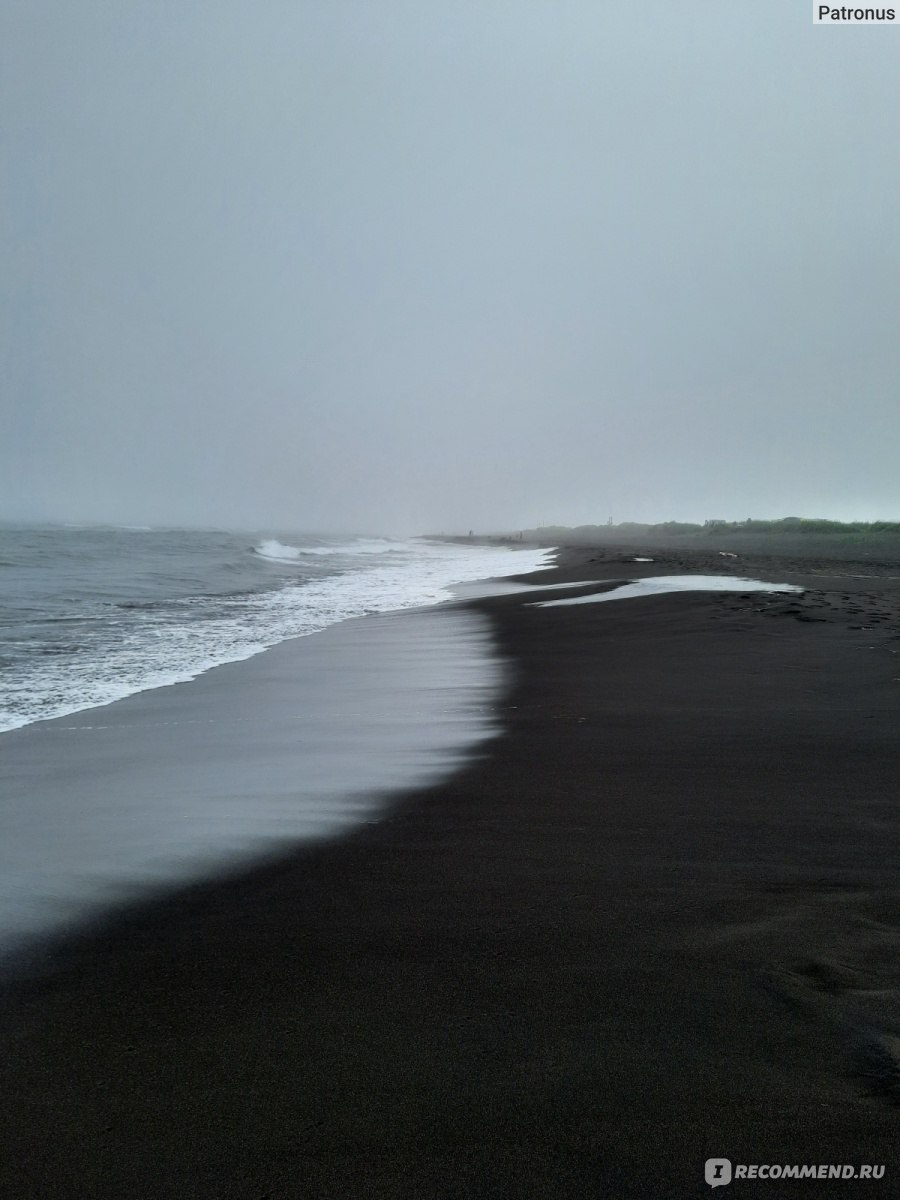 черный пляж камчатка