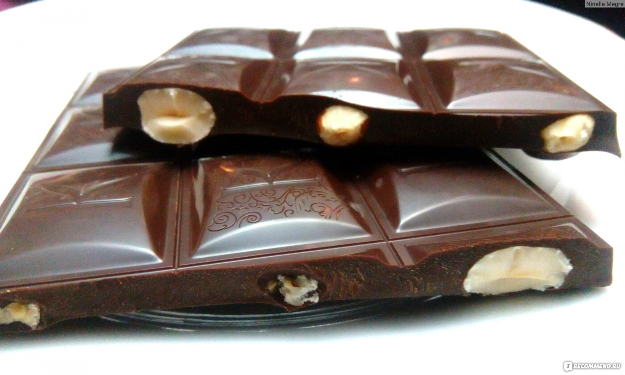 Шоколад Коркунов Горький с цельным фундуком