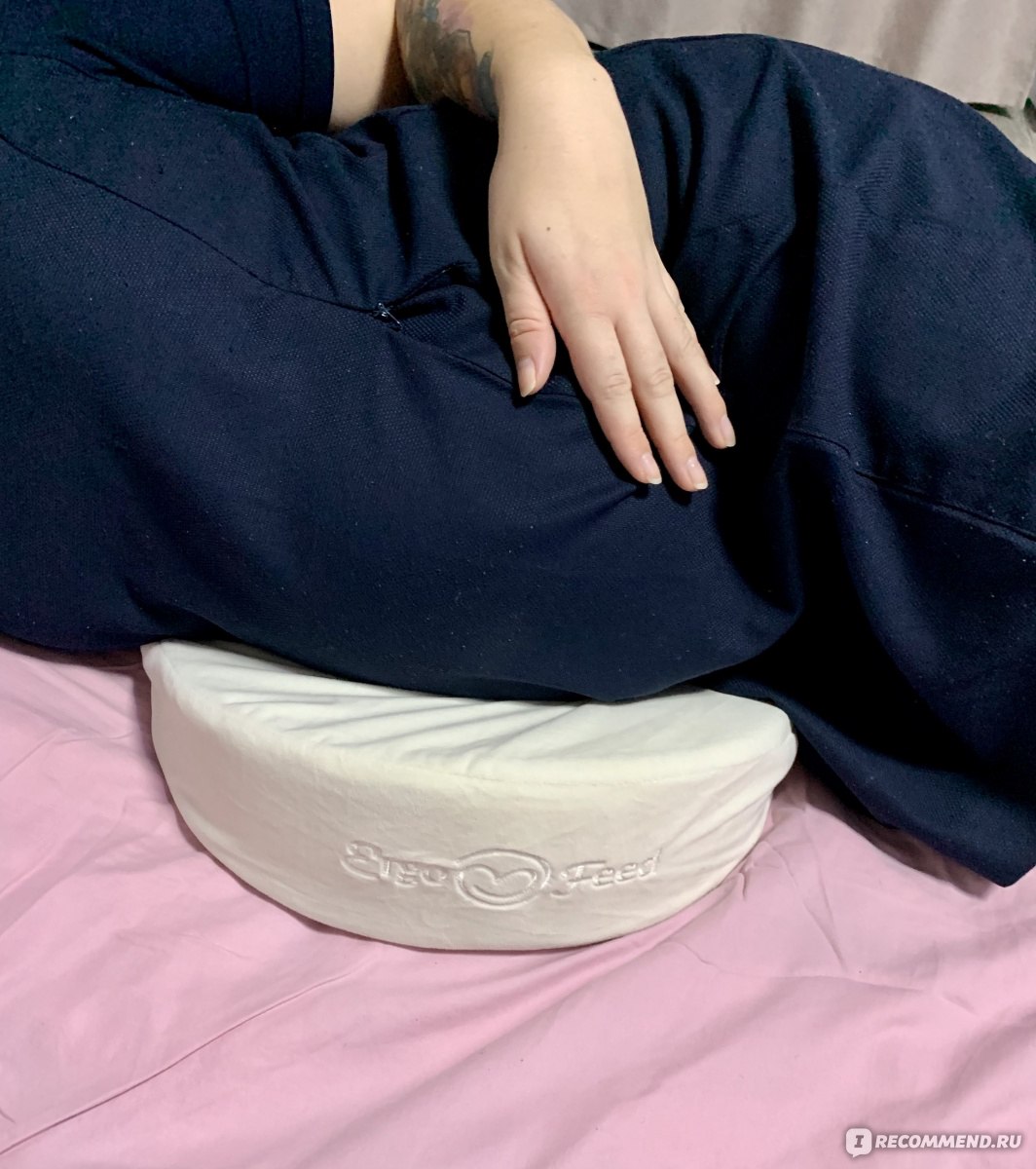 Подушка для беременных ErgoFeed под живот "Клин" фото